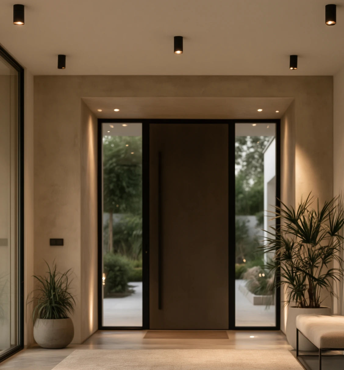 Klares Design für die Decke